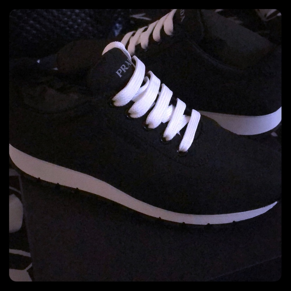Prada Nylon Trainer Sneaker